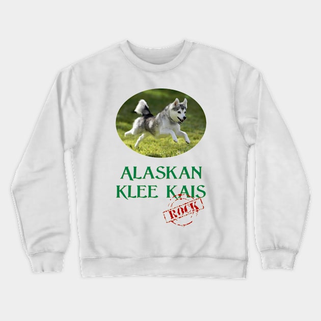 Alaskan Klee Kais Rock! Crewneck Sweatshirt by Naves